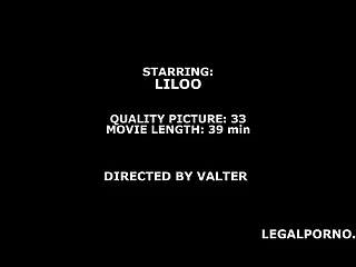 Mr. Anderson's Anal Casting with Liloo first time anal with balls deep action, gapes and facial GL094